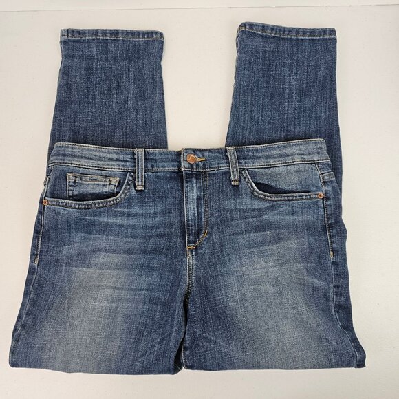 Basic Normcore Skinny Slim Denim Medium Washed Blue Cotton Jeans Womens Joes W31 - Picture 1 of 9